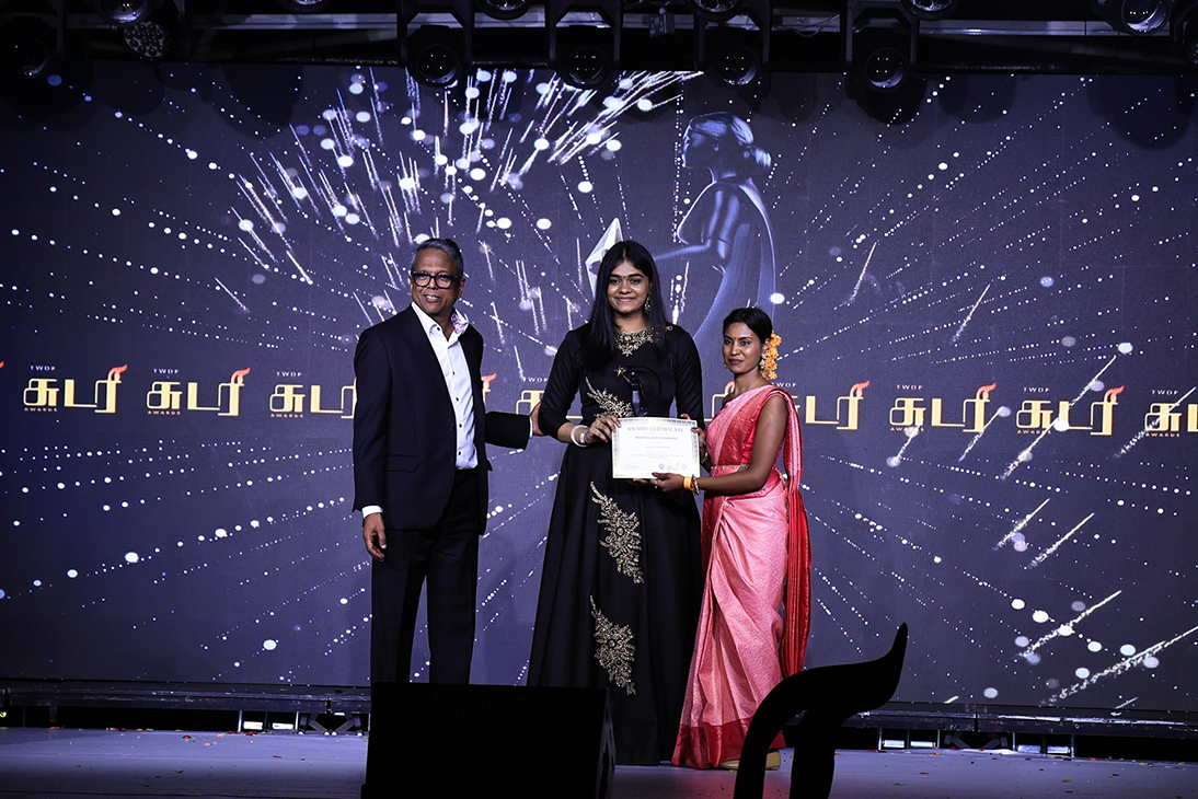 sudari awards celebrating Ilankai tamil women