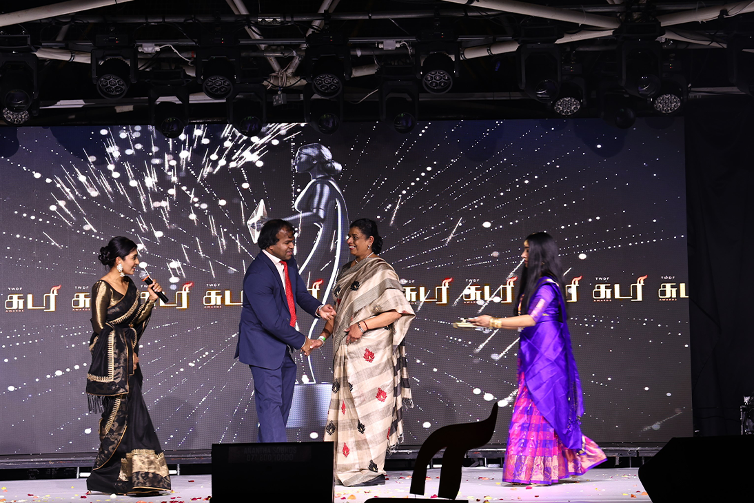 sudari awards celebrating Ilankai tamil women